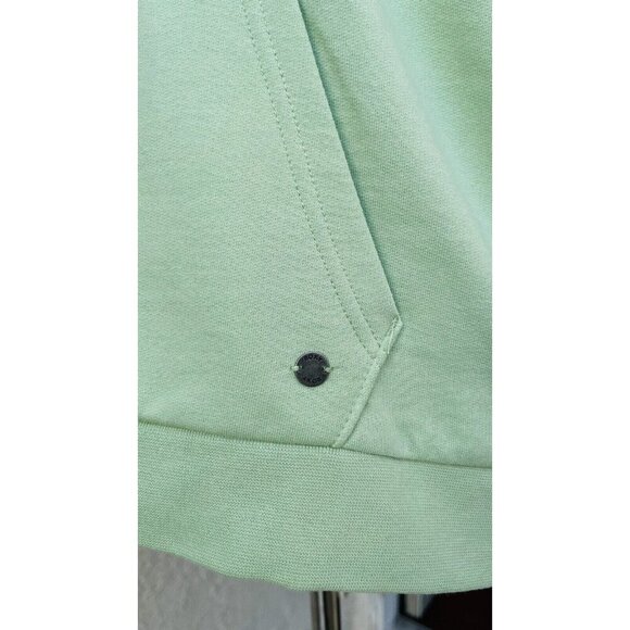 Roxy Afternoon Hike Hoodie Women’s Size L Color Green Kangaroo Pocket Pullover - Picture 9 of 11